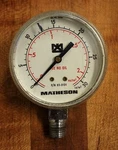 Matheson 63-3131 1-30LB/N2 Gauge Used. Fixed Price $9.47.