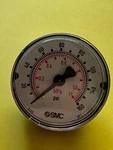 Smc 2" Gauge 4281241 0.160 PSI-0-1.1 Mpa 1/8 Npt New In Box Fast Ship. Fixed Price $17.60.