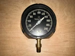 Weksler Dial Indicating Pressure Gauge GGG76 6685-00-846-9720 81348 200PSI. Fixed Price $49.94.