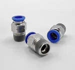 Push Connect One Touch Air Fitting 3/8TUBE Od- 1/4 Npt, Pcs. Fixed Price $8.98.