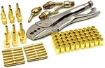 Interstate Pneumatics H4FK Hose Repair Kit With Crimp Tool (for 3/16", 1/4"). Fixed Price $105.77.