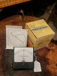 Simpson Analog Dc Microamperes Panel Gauge, 100-100 A, Cat.no. 4440. Fixed Price $49.00.