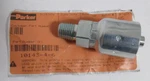 New Parker 10143-4-6 Crimp Style Hydraulic Fitting Male 1/4" Mnpt X 3/8. Fixed Price $9.95.