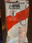 J-hook Pipe Holder 4" Dwv 7.5" Long 4-PACK Oatey 33763. Fixed Price $12.99.