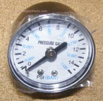 21-1115 Air Pressure Gauge 15PSI, 1/8" Npt Dura-heat,thermoheat, Dyna Glo. Fixed Price $10.00.