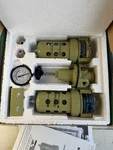 Central Pneumatic Air Filter Regulator And Lubricator No. 45009. Fixed Price $40.00.