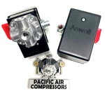 D27227 Pressure Switch 4-PORT Unloader 100/135 Psi 26 Amp. Fixed Price $69.00.