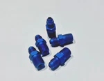 (5) 4-4FTX-A Parker Aluminum 37 Jic Flare Tube 1/4"-18 Mpt Male Connector. Fixed Price $67.99.