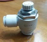 Smc Flow Valve 10MX1/2 Npt Lot (5) Pcs. Box #AS401F-04-10S. New. Fixed Price $29.00.