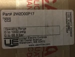 Electronic Pressure Switch United Electric Controls 2W2D00P17 0-1000PSIG New. Fixed Price $52.00.