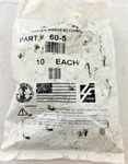 Foster 60-5 Quick Coupler Plug 1/2" (bag Of 10). Fixed Price $50.00.