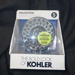 Kohler Enlighten Showerhead New R75567-G-CP Polished Chrome Multi-function. Fixed Price $25.95.