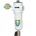 F200-25 Compressed Air Filter, Cfm, 1/2" Connections, 250 Psi Max Pressure, V. Fixed Price $517.50.