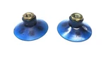 Vi-cas Blue Vacuum Suction Cup W/ Hex Nut VC-31A Lot Of 2 Nos. Fixed Price $49.40.