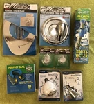 Plumbing Supplies: Shower Head, Handles, Bath Trim Kit, Toilet Seat & Fill Valve. Fixed Price $69.95.