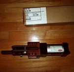 New Box Heavy Duty Pneumatic Clamp Destaco 860-205 With Swing Toggle Arm. Fixed Price $160.00.