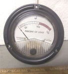 Phaostron Instrument & Electronics - Percent Of Load Gage P/n: 7930967 (nos). Fixed Price $149.99.