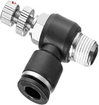 Utah Pneumatic 5 Pack Push To Connect Air Flow Control Valve 1/4 Od 1/8NPT. Fixed Price $35.95.