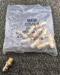 (qty 10) Dixon E3M3-B Straight-through Male Threaded Plug 3/8" Nptf Body. Fixed Price $20.99.