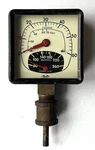 Vintage Marshalltown Pressure & Temperature Gauge Pounds Degrees Usa Plumbing. Fixed Price $30.00.