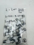 Swagelok Steel Branch Tee, 1/4" Od Tube X Fnpt, S-400-3-4TTF Pack Of 10. Fixed Price $145.16.