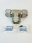 Swagelok Industrial Pipe Fitting 3-WAY Union Stainless Steel. Fixed Price $643.86.