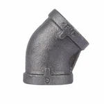 Bk Products 520-202HN Malleable Black Iron 45 Deg Elbow 3/8 Fip In.. Fixed Price $7.18.