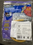 (2) Brass Craft CSSL44R-24P Safety Plus Coated Gas Connector 1/2 X. Fixed Price $20.00.