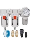 Nanpu DFR-04 1/2 Npt Air Drying System Double Filters, Pressure Regulator. Fixed Price $49.95.