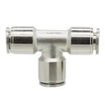Pneumaticplus PN29-1/4X1/4 Nickel Plated Brass Metal Push In To Connect Tube Fit. Fixed Price $9.99.