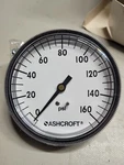 Ashcroft 35W1001TH 02B Uxc 3.5 Inch Pressure Gauge. Fixed Price $16.00.