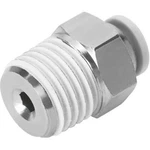 3PC Festo Corporation QB-1/4-1/4-U Push-in Connector, Port Npt 1/4-18 Thr. Fixed Price $19.91.