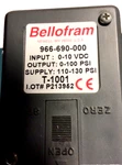Bellofram Transducer 966-690-000 T-1001. Fixed Price $395.00.
