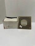 Plumbest 1/2" Ips Metal Spud With 6" Square Nickel Bronze Strainer D60-963. Fixed Price $22.85.