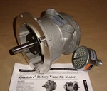 Speedaire 22UX48 Motor 4HP Shaft 5/8" Flange Mounting Pneumatic New. Fixed Price $435.00.
