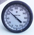 Vintage Usa Weston Electric Inst. Corp Temperature Gauge. Fixed Price $26.50.