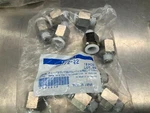 (10) Pisco PC1/2-02 Straight Tube Fitting 1/2" X 1/4" Npt. Fixed Price $17.00.