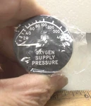 Aro Corp. - Oxygen Supply Pressure Gage And Bracket Assembly P/n: 17923 (nos). Fixed Price $2999.99.
