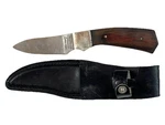 Parker-edwards Buck Skinner Hunting Knife A018S Usa Made Leather Sheath 2 3/4". Fixed Price $68.90.