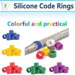 Dental Instrument Silicone Color Bands Code Rings, Small 80/BX. Fixed Price $17.95.