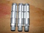 Lot Of 3 Festo U-1/2-B Pneumatic Muffler Silencer. Fixed Price $22.49.