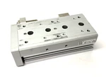 Smc MXS20-75 Guided Slide Cylinder, 20MM Bore, 75MM Stroke Adjustable. Fixed Price $89.99.