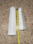 Lot Amerimax 8-9 2-7 White Aluminum Smooth Siding Corner 61025 Dirt. Fixed Price $24.99.