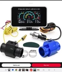 Lcd 3 In 1GAUGE(WATER Temperature/oil Pressure/voltage Gauges). Fixed Price $17.00.