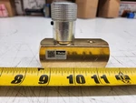 Parker F800B 1/2" Npt Hydraulic In-line Flow Control Valve 15GPM 2000PSI Brass. Fixed Price $85.59.