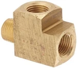 Eaton Weatherhead 3750X2 Brass CA360 Fitting, Street Tee, 1/8"NPT Female. Fixed Price $16.00.