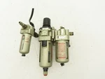 Smc AW40-N03CE-2 Compressed Air Line Filter Regulator Lubricator Combo 3/8". Fixed Price $55.24.
