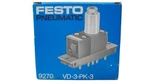 Festo VD-3-PK-3 Nsmp. Fixed Price $300.00.