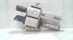 Festo MS9-LFR-NG-D7-E-U-M-AG-PSI-AS W/ Attached Ms-em-ng-s-vs #350313. Fixed Price $437.50.