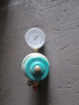 Used** Good Air Products Stainless Steel Regulator E11-1-N510B 0-60 Gauge (LL9). Fixed Price $30.00.